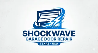 Shockwave Garage Door Repair Logo